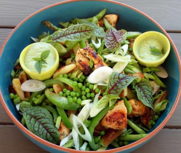 Aardappelsalade met dragondressing