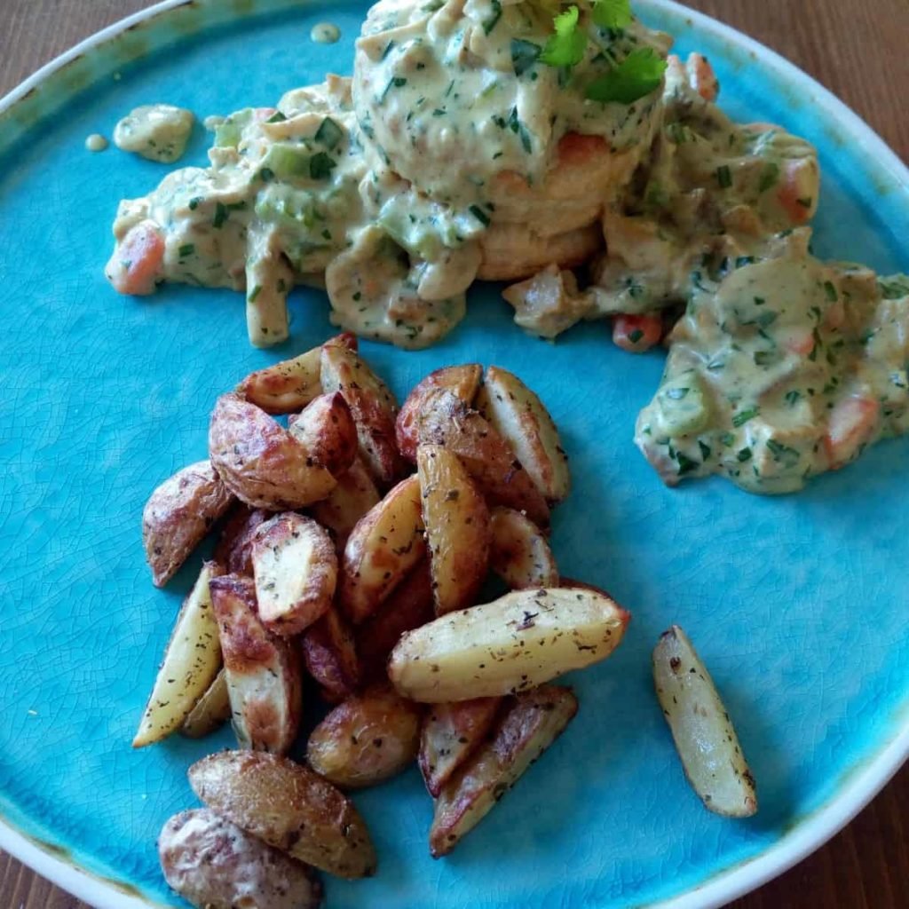 Vegetarische vol-au-vent