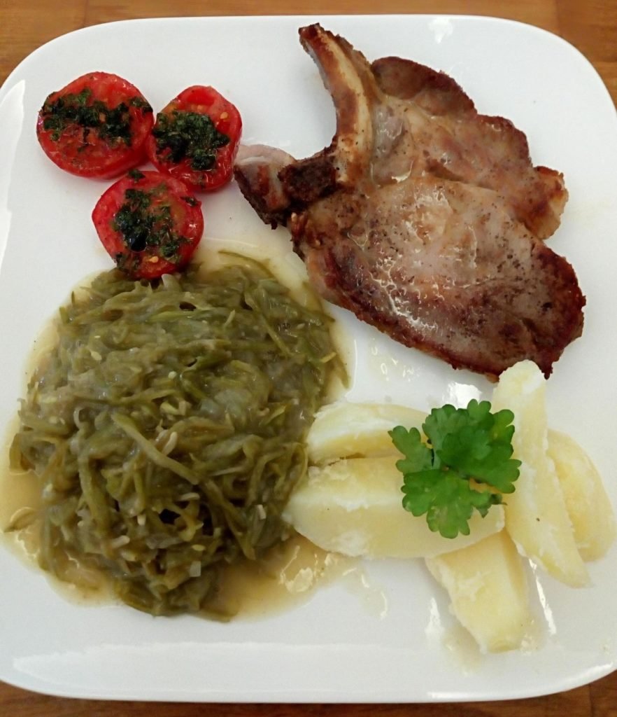 spiering met snijboontjes