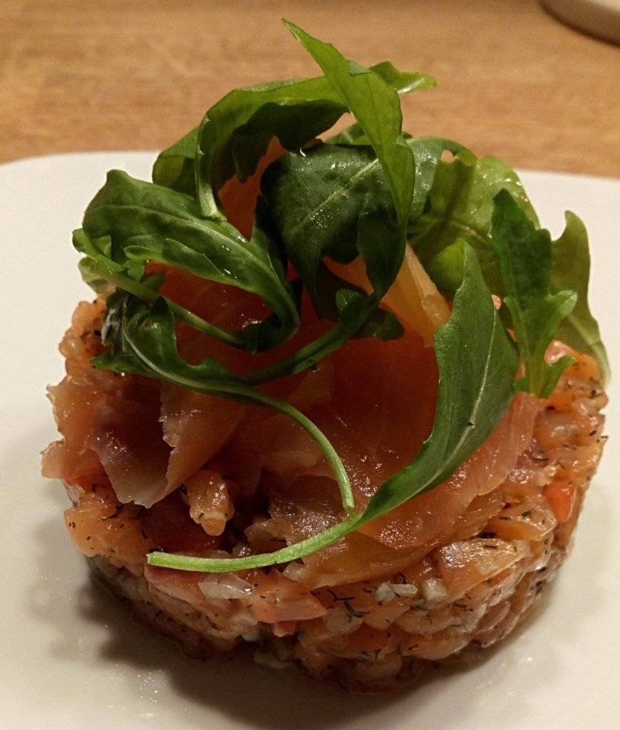 tartaar van zalm