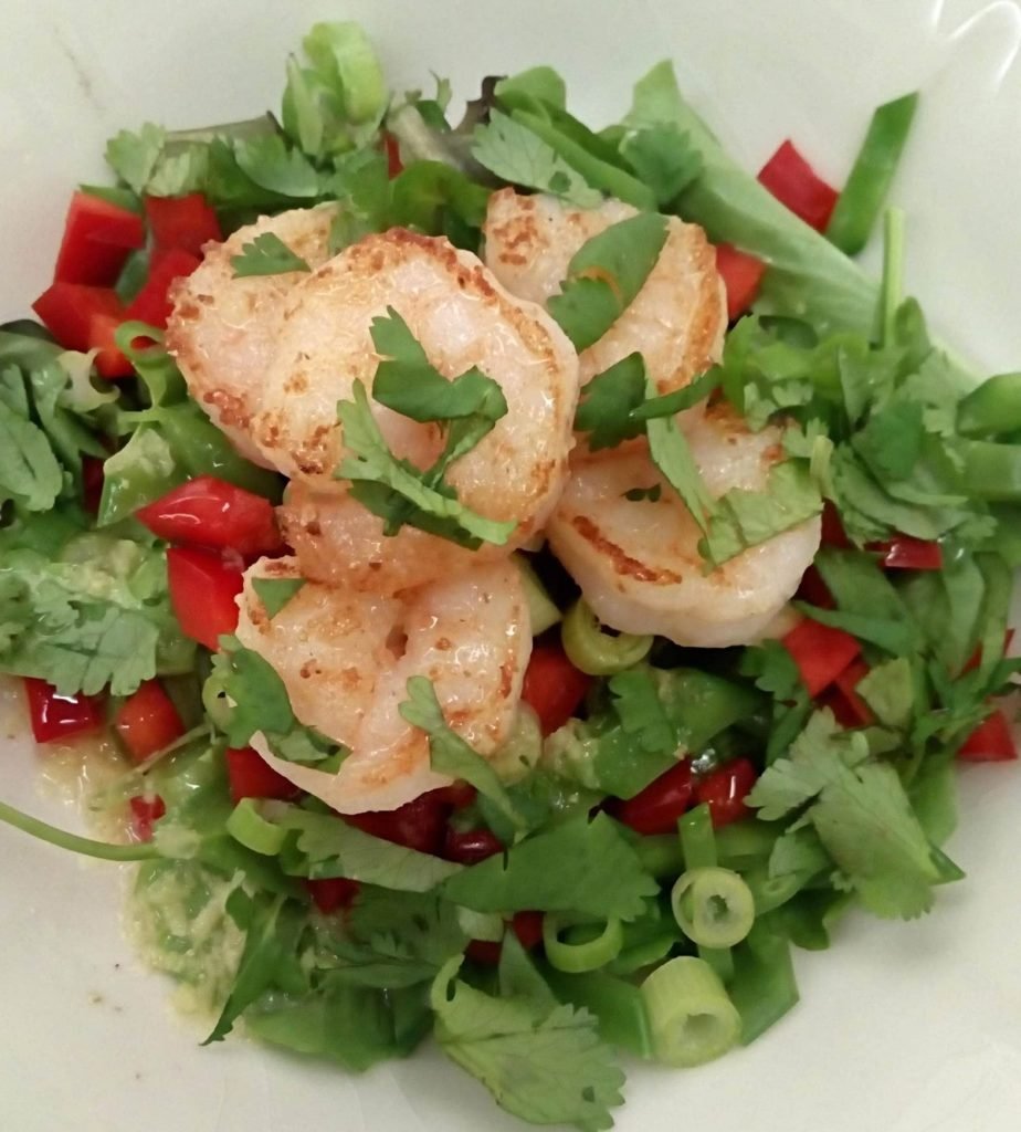 Thaise salade met scampi&amp;#39;s | Vakantiewoning voor 8 personen in ...